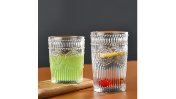 glass drinking cup.MP4