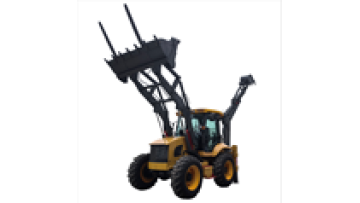 Road Bed Laying with Front Loader, Backhoe and Double Reduction Final Reducer 2800kg Machine1