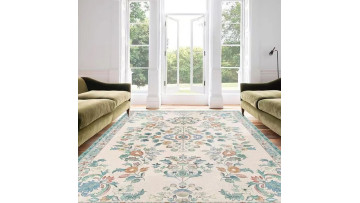 American Retro Living Room Carpet Coffee Table Car