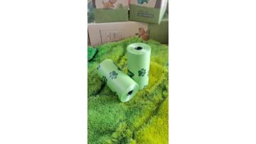 dog poop bags and machine