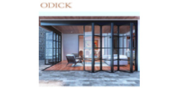 Thermal break aluminum profile bifold accordion winnipeg best price bi folding doors1