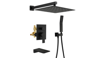 88016B-12 shower system with tub spout