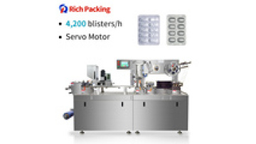 DPP160 Alu Blister Packing Machine Blister Packaging Machine for Packaging Tablet Capsule1