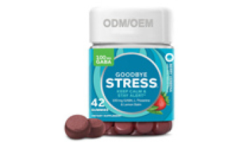 Private Label Stress Gummies with L-Theanine and Lemon Balm for Adults1