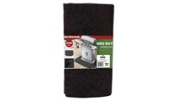 Anti Oil And Waterproof PVC Floor Cover BBQ Grill Mat1