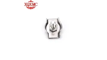 Bolt Cable Clamp Fastener 304/316 Grade Stainless Steel Single Strand Wire Rope Clamp1