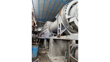Coconut shell carbonization rotary kiln
