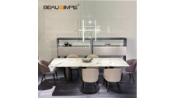 Wedge Dining Table Set Luxury 8 Seater Furniture Modern Marble Tables Extendable Kitchen And Sets Room Chair Dining Table1