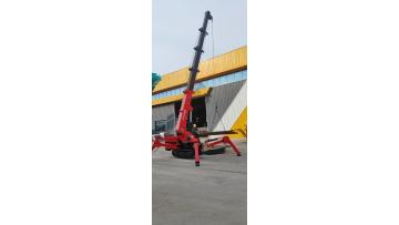 Miniature 3-Ton Folding Crawler Crane