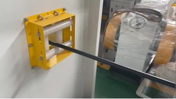 t raction and cutter for HDPE pipe line 