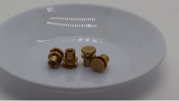 M3 copper nut with gear