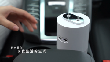 Mini LED Spray usb Humidifier 400ml Spray Mist Humidificador Double Wet Diffuser Portable h2O Car Air Humidifiers1