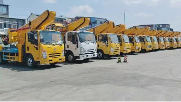 Isuzu 33m aerial work truck