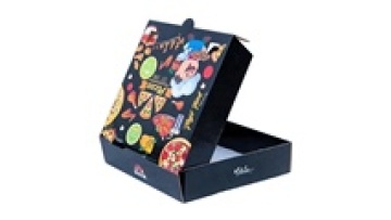 Wholesale custom portable printed corrugated pizza boxes1