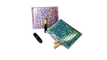 holographic plastic shipping cheap padded bag zip lock plastic packaging mylar hologram bags holographic ziplock1