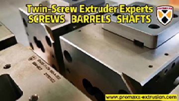 Twin-Screw Extruder Barrel
