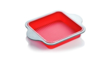 Wholesale Bpa free food grade Professional Non-Stick Silicone Square Baking Cake Pan heat-resisting Brownie Pan1