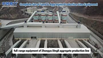 Zhongyu Dingli Complete Set of Sand & Aggregate Production Line Equipment