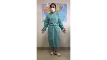 Eo Sterile SMS Surgical/Isolation Gown Disposable Surgeon Gowns for Hospital1