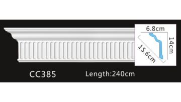 PU crown molding CC385