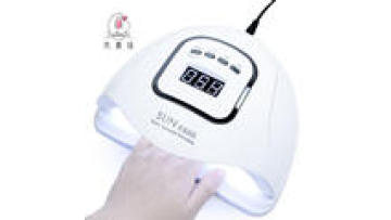 2023 Hot sale portable 150W nail dryer household UV LED lamp fast curing gel nail lamp nail art tool1