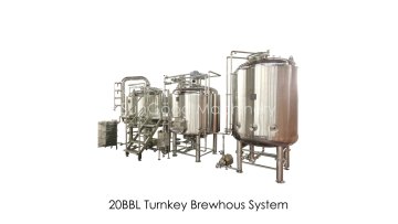 20BBL Turnkey Steam Beer Brewing Equipment Brewhouse System For Brewery1