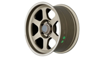 6 Spokes 6x139.7 Cast Flow Forming Wheels 9.5J 17 Inch for Toyota Fortuner, Pajero, Isuzu MU-X1