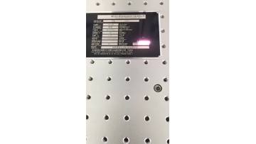 fiber laser marking machine on nameplate.mp4