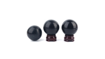 High Quality Natural Crystal Gemstone Hand Polished Black Tourmaline Crystal Sphere for Healing1