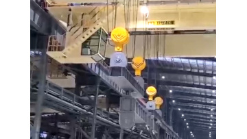 2 Unit Bridge Crane Simultaneous Lifting Test