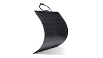 Full black solar flexible panel 100 Watt 12V solar panels flexible1