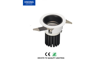 Hsong Lighting - Professional supply 10w recessed COB led light for indoor commercial led cob recessed spotlight1