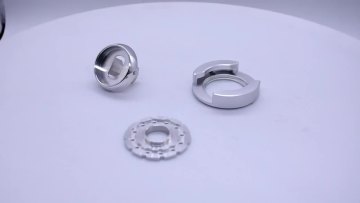 CNC Machining Turning Anodized Aluminum Audio Equipment Knobs1