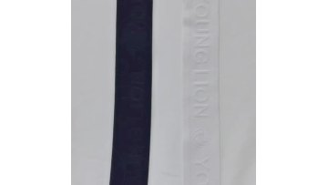 Single color high density jacquard elastic band