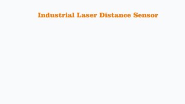 LDL-P4 distance sensor Test video