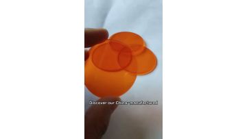orange optical filter glass CB550 GG550