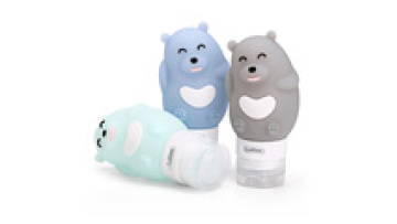 Lovely Design Style Multicolor Bear Travel Containers For Toiletries1
