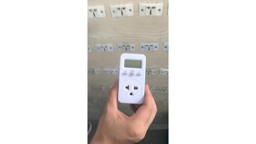 Practical operation THA Plug Digital Power Meter Watt Electricity Usage Monitor Socket Consumption Meter Electric Monitor Power Energy Socket