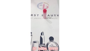 Magnetic Round Shaped Empty Lip Balm Containers Tube, Mixed Color Aluminum Lipstick Tube1