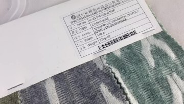 Imitation Cashmere soft jacquard Spandex fabric for winter sweater low price1