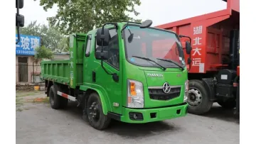 New Arrival Dayun 4X2 3.45m 4.2cbm Rear Tipping Truck1