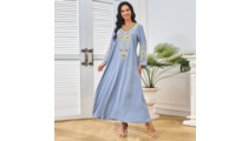Dubai Islamic Clothing Maxi Dress  Islamic Modest Khimar Hijab Abaya1