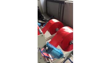 high speed T-shirt bag making machine