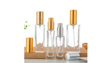 Luxury 5ml 10ml 15ml 20ml 30ml 50ml Empty Flat Shoulder Square Clear Perfume Atomizer Fine Mist Glass Spray Bottle For Perfume1