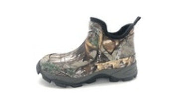 Men's Camo Waterproof Durable Neoprene Rubber Outdoor Shoes Muck Ankle Boots for Hunting1