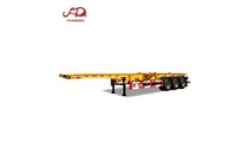 Used 3 Axle 40ft Container Chassis Skeletal Trailer for Sale - Shipping and Port Transportation1