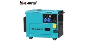 6KW power electric low fuel consumption silent diesel generator set1
