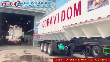 Big Bulk Animal Feed Trailer