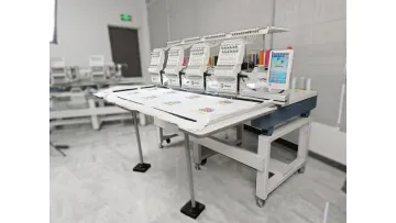 Factory Outlet Galaxy 4 Heads Industrial Cap Computerized Embroidery Machines1