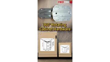Maximize Every Inch: Transform Your Storage with Our 360° Rotating Hardware